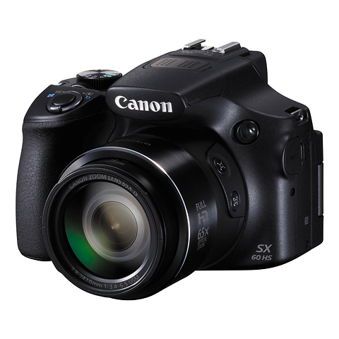 PowerShot SX60 HS Digital Camera (Black) Image 1