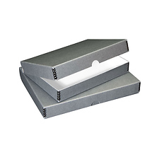 11x14x3 Clamshell Metal Edge Box (Gray) Image 0