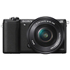 Alpha a5100 Mirrorless Digital Camera with 16-50mm Lens (Black) Thumbnail 0