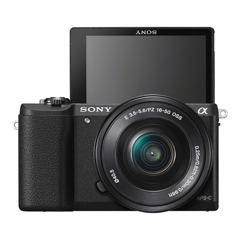Alpha a5100 Mirrorless Digital Camera with 16-50mm Lens (Black) Image 5