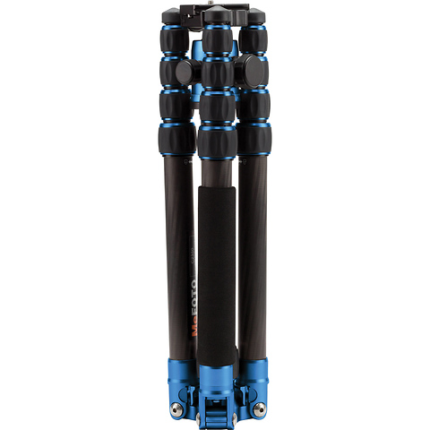 GlobeTrotter Carbon Fiber Travel Tripod Kit (Blue) Image 3