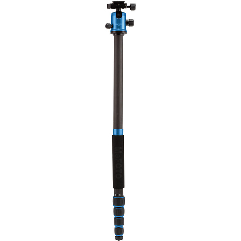GlobeTrotter Carbon Fiber Travel Tripod Kit (Blue) Image 4