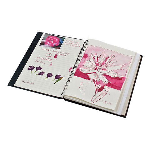 A5 Size Sketch Diary (Black Cover, 80 Sheets) Image 0