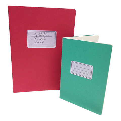 Sketch Note A6 Booklet Bundle (40 Sheets, Red and Orange) Image 4