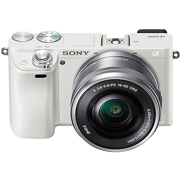 Alpha a6000 Mirrorless Digital Camera with 16-50mm Lens (White)