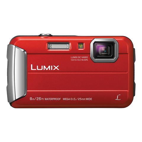Lumix DMC-TS30 Digital Camera (Red) Image 1