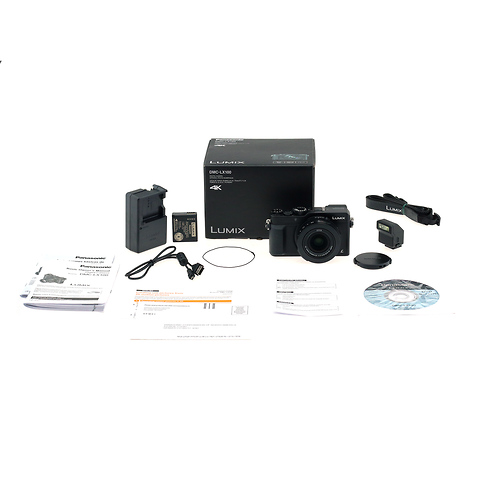 Lumix DMC-LX100 Digital Camera Black (Open Box) Image 0