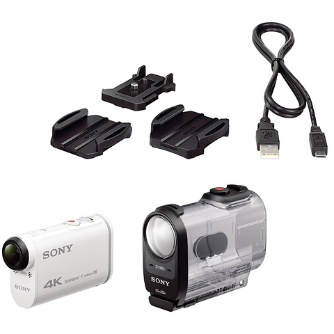 FDR-X1000V 4K Action Cam (White) Image 4