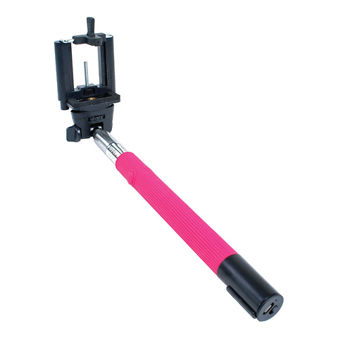 Smartphone Selfie Extension with Bluetooth Shutter Release (Hot Pink) Image 0
