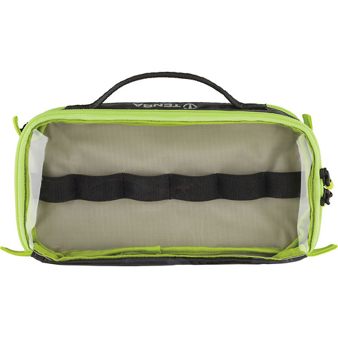 Cable Duo 4 Cable Pouch (Black Camouflage/Lime) Image 1