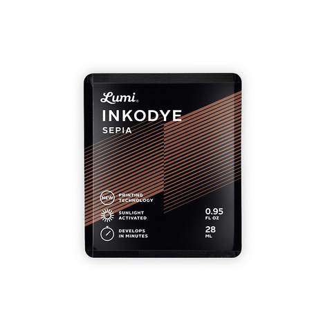 Inkodye Snap Pack .95oz Light Sensitive Dye (Sepia) Image 0