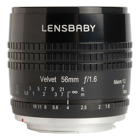 Velvet 56mm f/1.6 Lens for Sony E (Black) Image 0