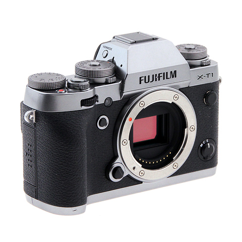 X-T1 Mirrorless Digital Camera Body Only, Graphite Silver - Open Box Image 0