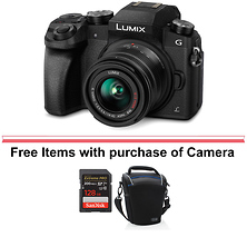 Lumix DMC-G7 Mirrorless Micro Four Thirds Digital Camera with 14-42mm Lens (Black) Image 0