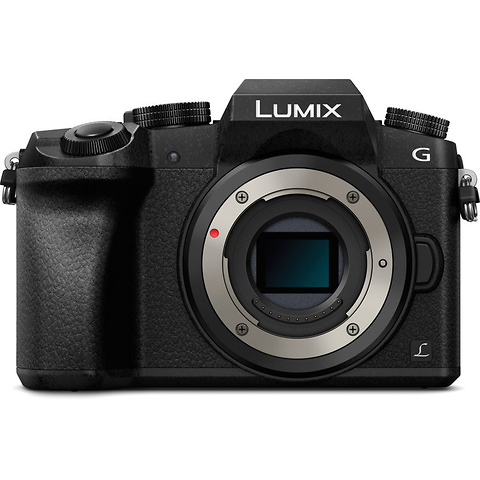 Lumix DMC-G7 Mirrorless Micro Four Thirds Digital Camera with 14-42mm and 45-150mm Lenses (Black) Image 6