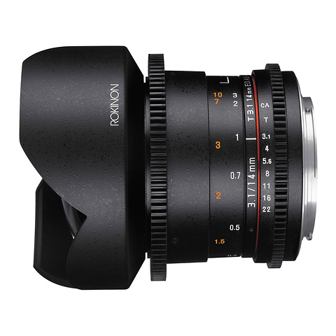14mm T3.1 Cine DS Lens for Nikon F Mount Image 3