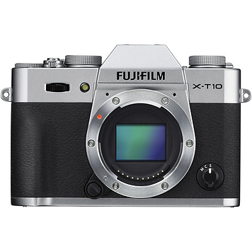X-T10 Mirrorless Digital Camera Body (Silver)