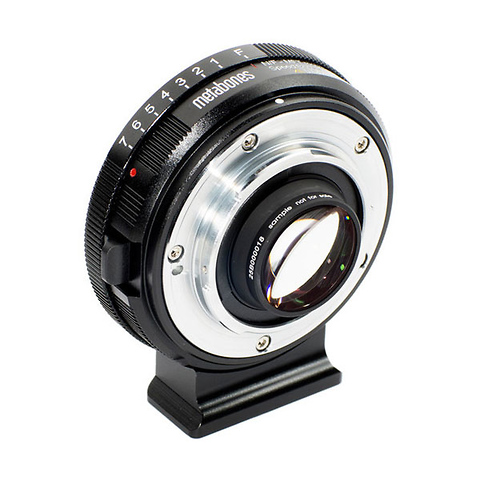 Speed Booster XL 0.64x Adapter for Nikon F-Mount Lens to Select Micro Four Thirds-Mount Cameras Image 1