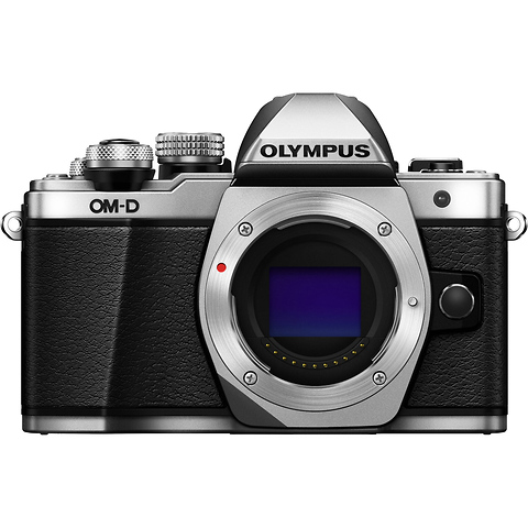 OM-D E-M10 Mark II Mirrorless Micro Four Thirds Digital Camera Body (Silver) Image 0