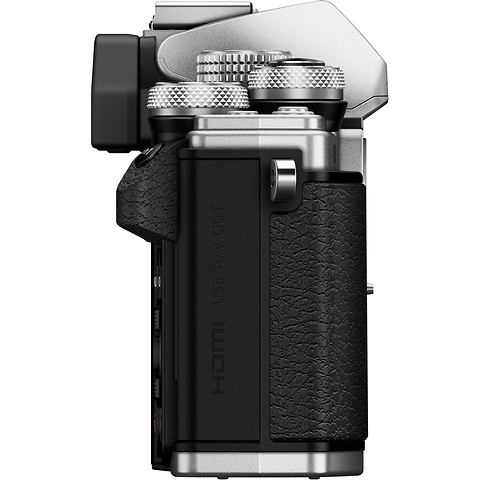 OM-D E-M10 Mark II Mirrorless Micro Four Thirds Digital Camera Body (Silver) Image 4