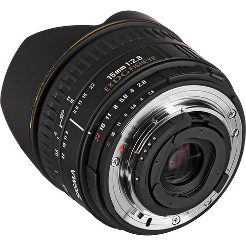 15mm f/2.8 EX DG Fisheye Lens for Nikon F - Pre-Owned Image 1