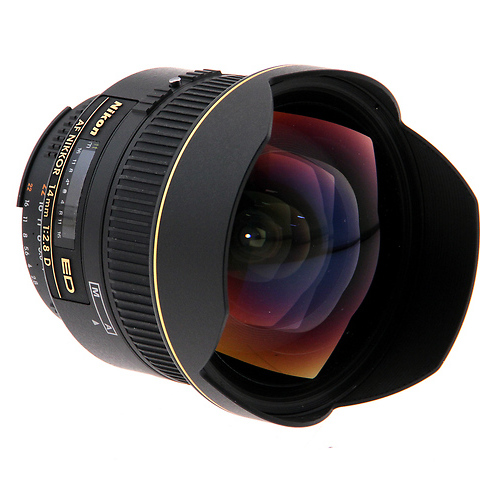 AF Nikkor 14mm f/2.8D ED Autofocus Lens - Open Box Image 1