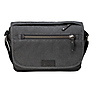 Cooper Luxury Canvas 8 Camera Bag with Leather Accents (Gray)