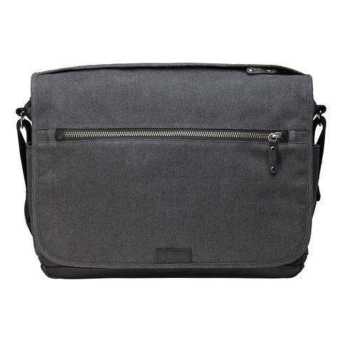Cooper Luxury Canvas 15 Camera Bag with Leather Accents (Gray) Image 0