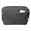 Cooper Luxury Canvas 15 Camera Bag with Leather Accents (Gray) Thumbnail 5
