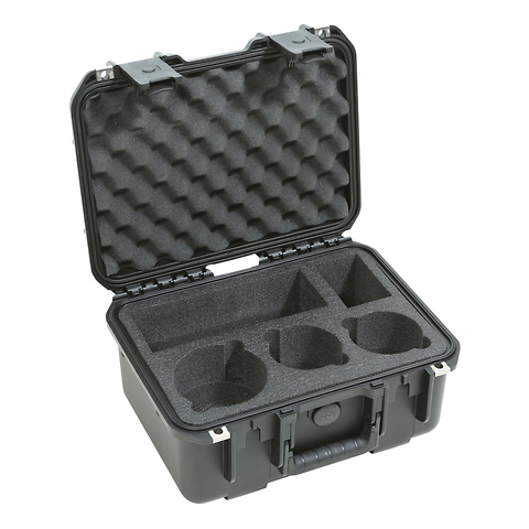 iSeries Watertight Case for Three DSLR Lenses Image 0