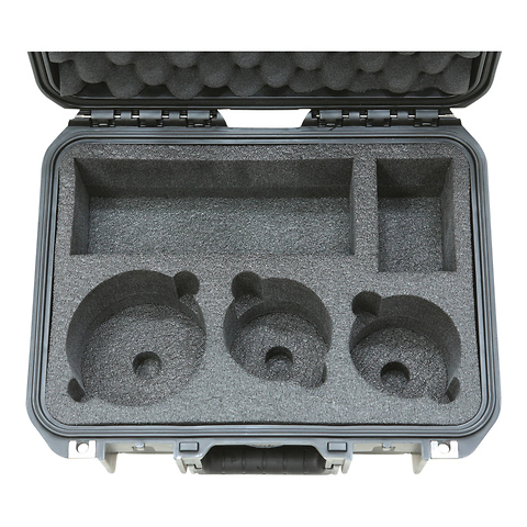 iSeries Watertight Case for Three DSLR Lenses Image 3
