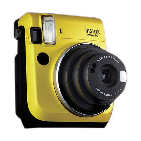 Instax mini 70 Instant Film Camera (Canary Yellow) Image 1