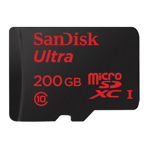 200GB Ultra UHS-I microSDXC Memory Card (Class 10) Image 0