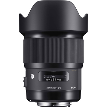 20mm f/1.4 DG HSM Art Lens for Nikon F