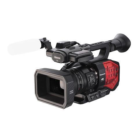 4K Handheld Camcorder with Four Thirds Sensor and Integrated Zoom Lens Image 0