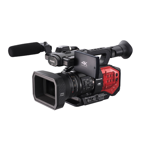 4K Handheld Camcorder with Four Thirds Sensor and Integrated Zoom Lens Image 1