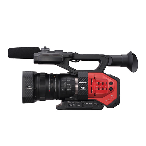 4K Handheld Camcorder with Four Thirds Sensor and Integrated Zoom Lens Image 2
