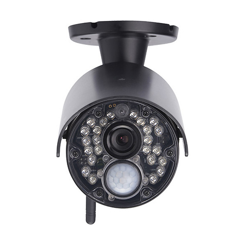 FLIR 2 Day/Night IR Wireless Bullet Cameras with Lens and Monitor Image 3