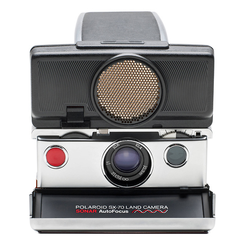 Polaroid SX-70 Sonar Instant Film Camera (Black) Image 1