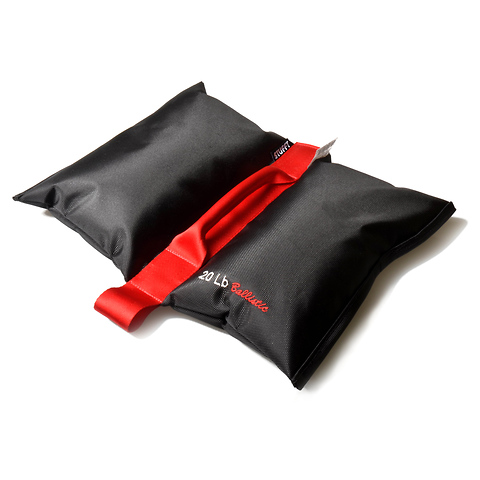 Sandbag 20 lb (Black with Red Handle) Image 0