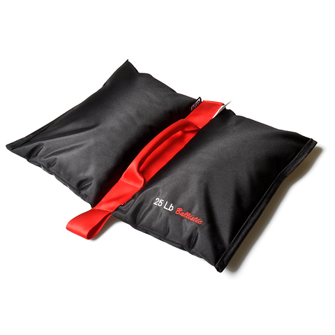 Sandbag 25 lb (Black with Red Handle) Image 0