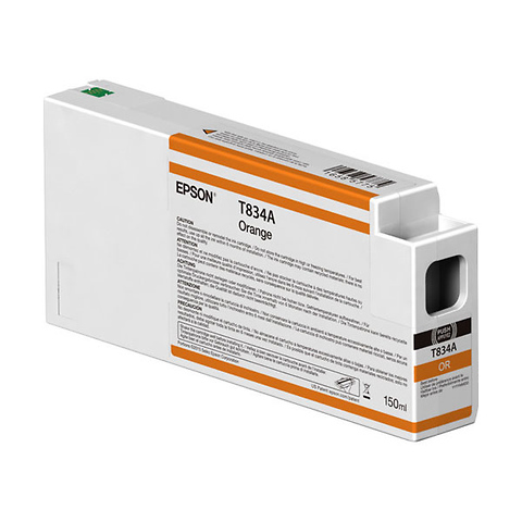T834A00 UltraChrome HDX Orange Ink Cartridge (150ml) Image 0