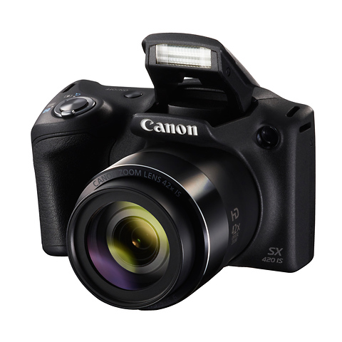 PowerShot SX420 IS Digital Camera (Black) - Open Box Image 0