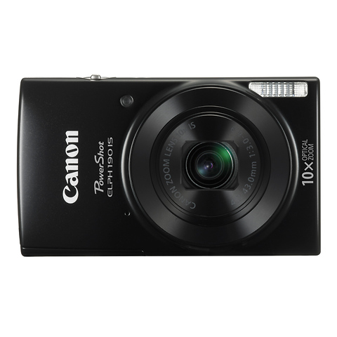 PowerShot ELPH 190 IS Digital Camera (Black) Image 1