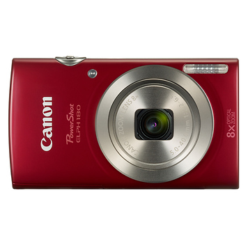 PowerShot ELPH 180 Digital Camera (Red)
