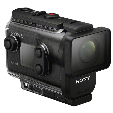 HDR-AS50 Full HD POV Action Camcorder with RM-LVR2 Live-View Remote Image 3