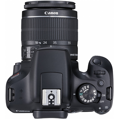 EOS Rebel T6 Digital SLR Camera with 18-55mm and 75-300mm Lenses Kit Image 8