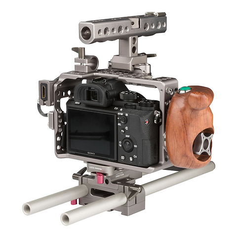 Handheld Camera Cage Rig for Sony alpha Series Image 2