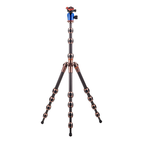 Albert Carbon Fiber Travel Tripod with AirHed 360 Ball Head Image 0