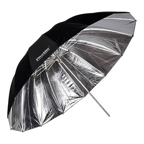 40 In. Para-Pro Reflective Umbrella (Silver/ Black) Image 0